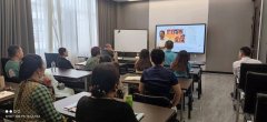 2021年5月14日在易汇轩海南分公司开展国学课程
